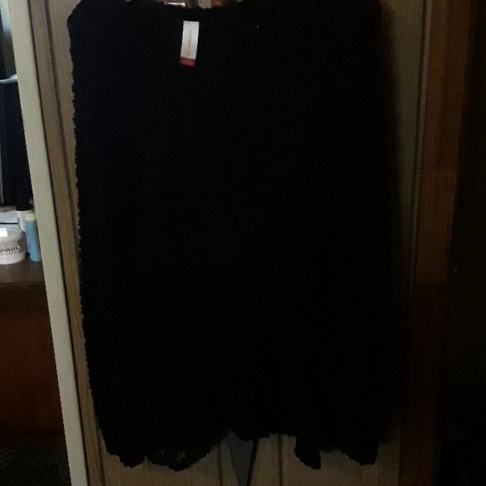 No boundaries large black sweater